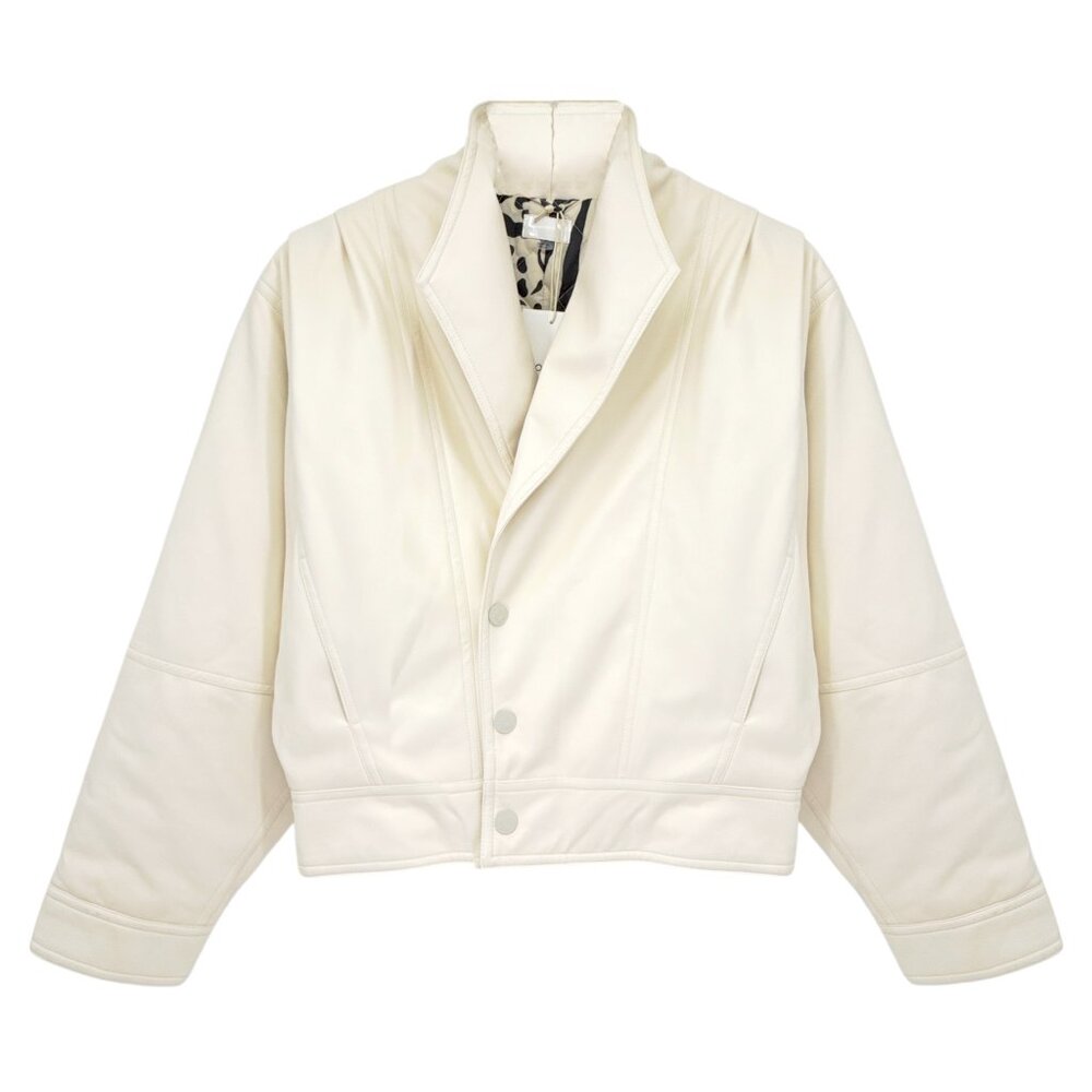 MOTHER The Big Time Jacket in Egret Drunk in Love M